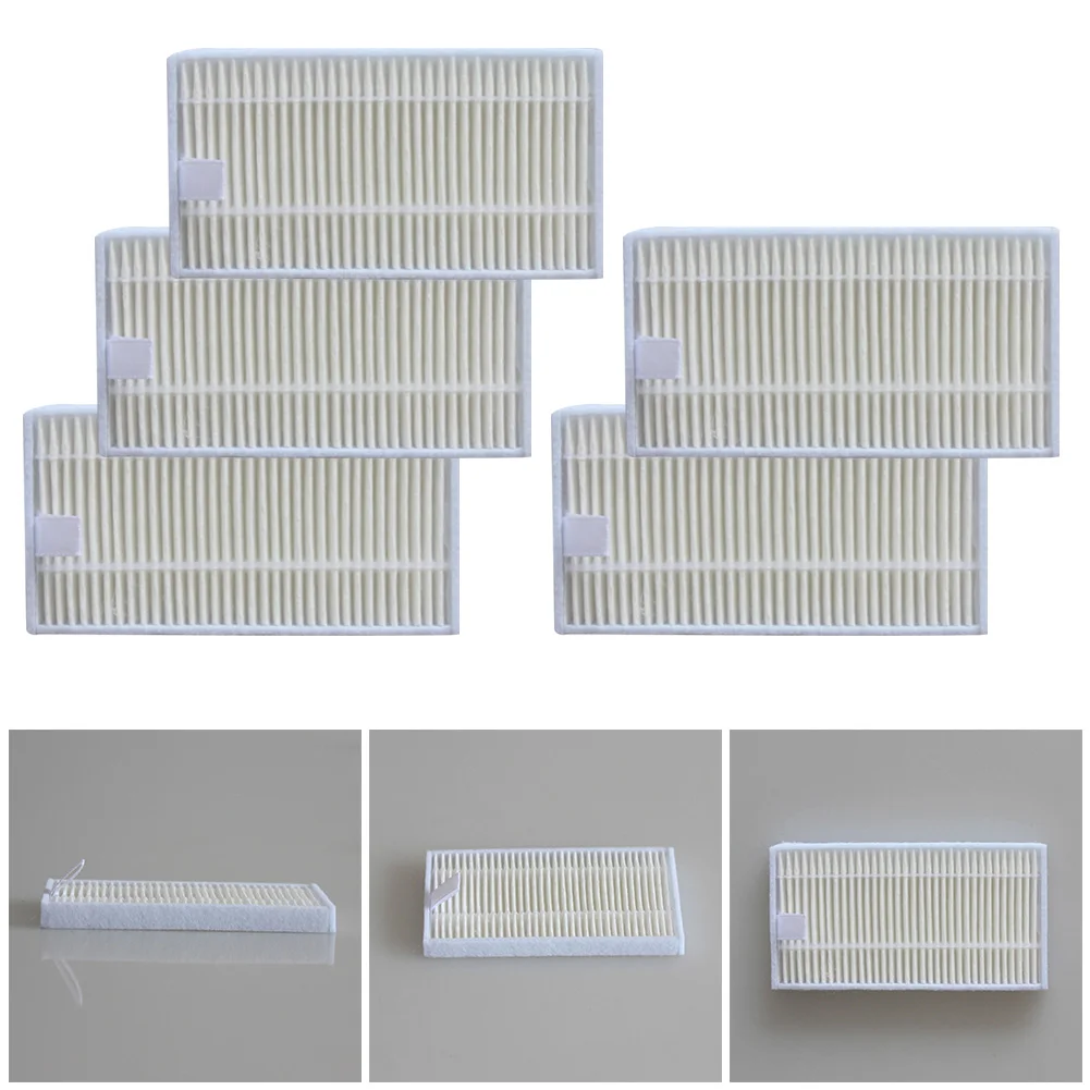 5PCS Filter For Conga 5090 4090 5490 6090 7090 Robotic Household Supplies Vacuum Cleaner Spare Parts Accessories