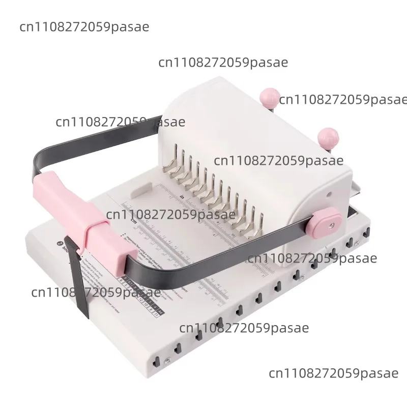 Easy-to-Operate DIY Manual Comb Binding Machine for Children and Offices 12-hole Knife Blade Perforating Machine