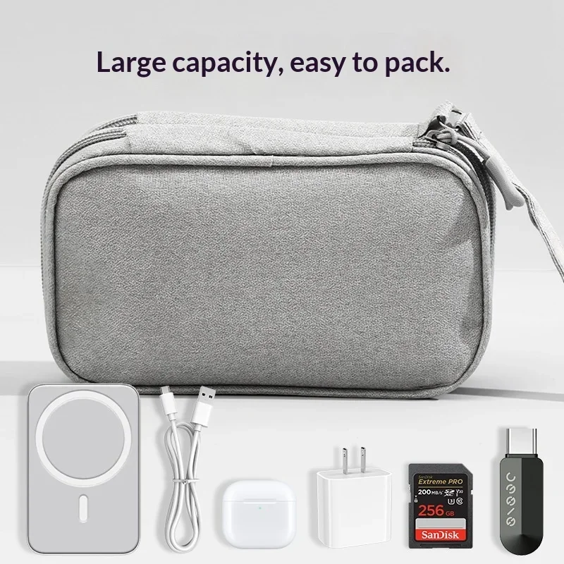 다층형 여행용 케이블 정리 가방, 방수 기능의 전자 액 - Tech Accessories Case 리뷰 및 가격