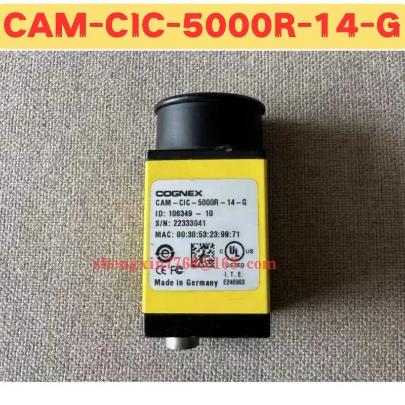 Used Industrial Camera CAM-CIC-5000R-14-G CAM CIC 5000R 14 G Normal Function Tested OK