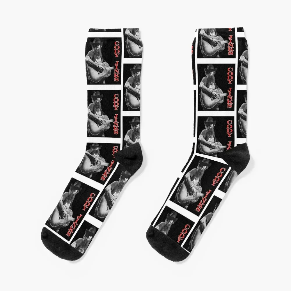 

Cody Jinks Music Tour Band Socks Novelties christmas stocking Socks Female Men's