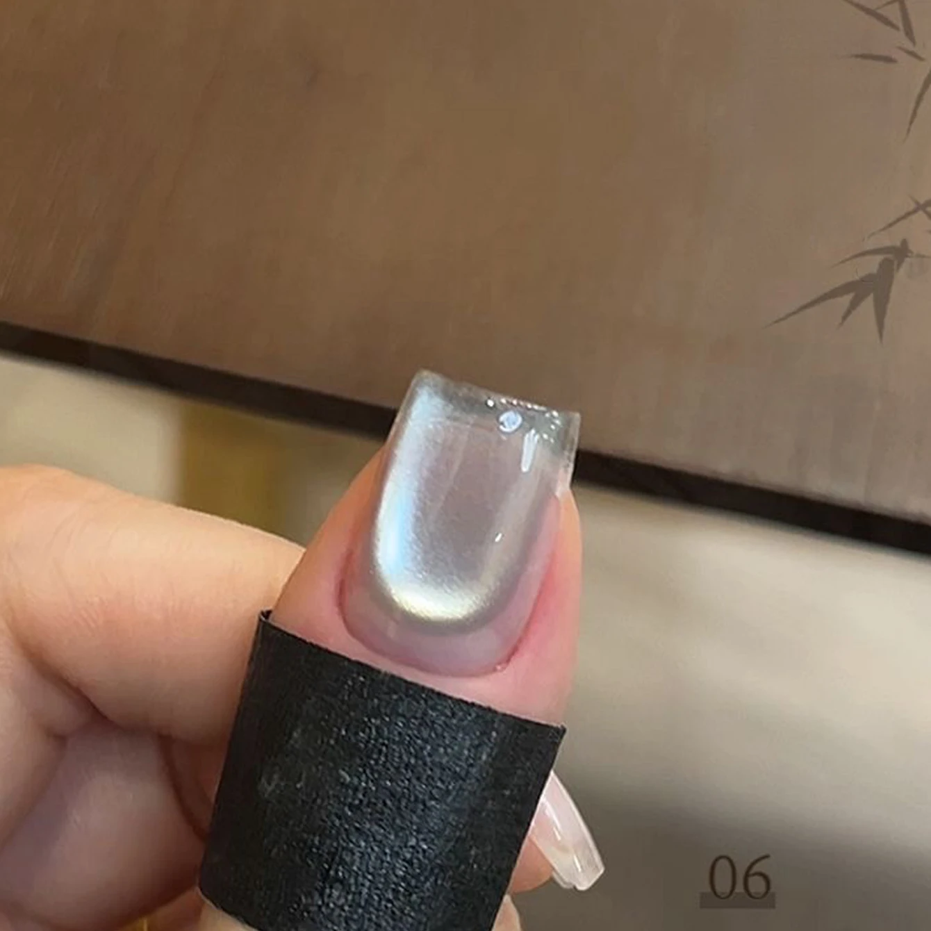 MIANEL 10ML Rauchgrauer Katzenaugen-Gel-Nagellack 2026 Neuer Trend, Funkelnd & Schmeichelnd, Grauton Glasperlen Katzenaugen-Nägel – Detail 12