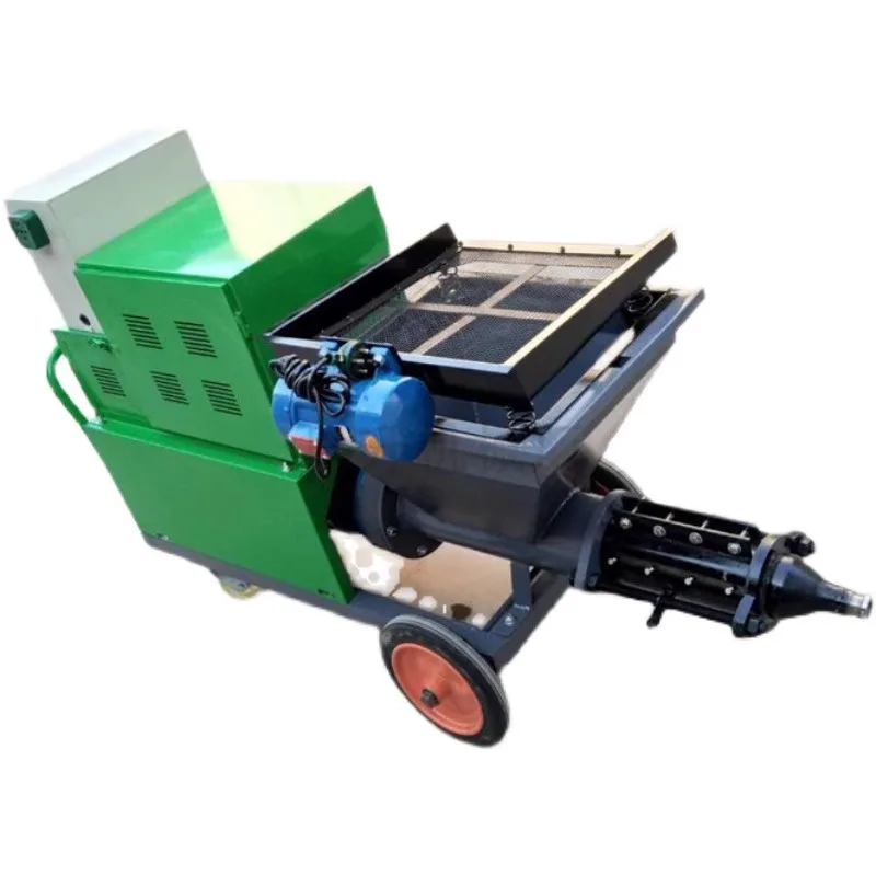 Multifunctional mortar sprayer small automatic putty powder real stone paint paint wall powder machine spiral spray