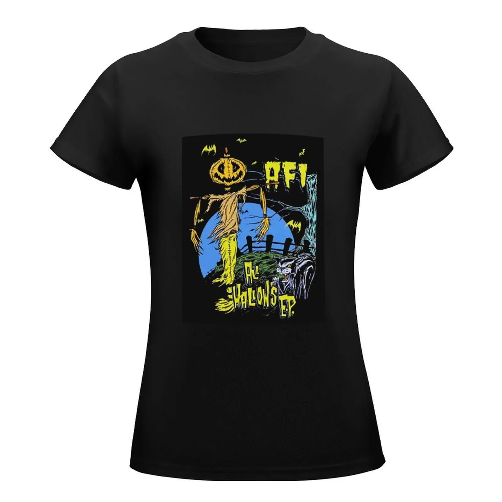 Afi tour All Hallow's E.P. T-Shirt Short sleeve tee tops tees funny t-shirt dress for Women graphic