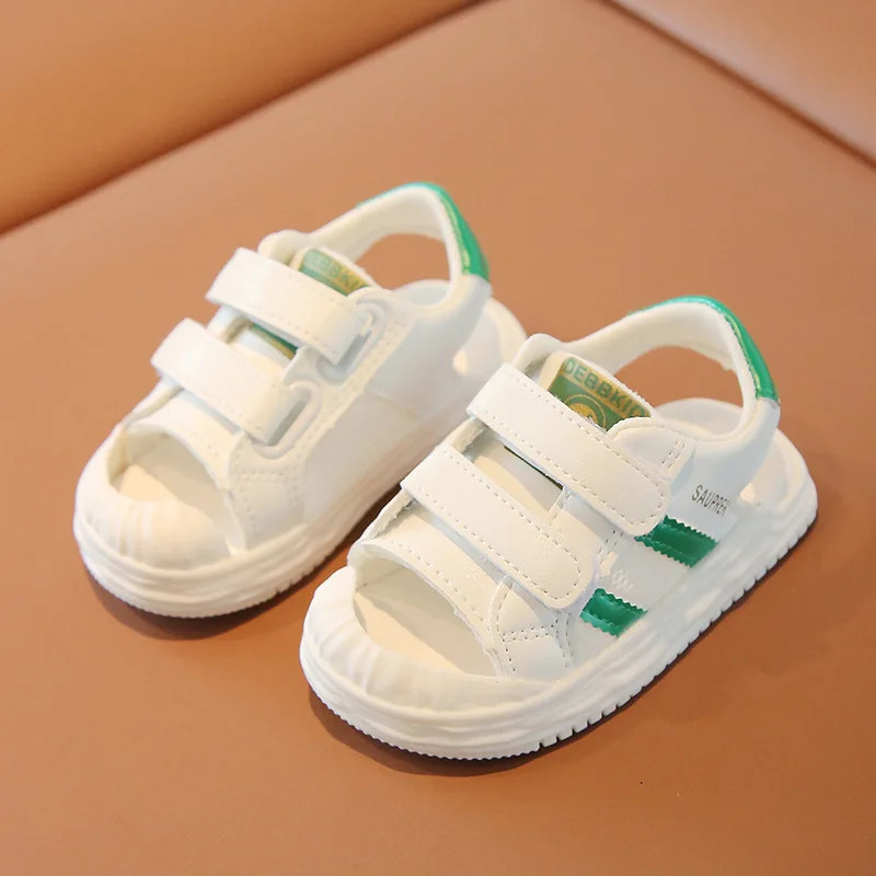 New Baby Girl Shoes 1 Year Casual Sandals Newborn Summer Soft Sole Sandals Toddler Boy Sports Shoes 0-3 Years Kids First Walkers