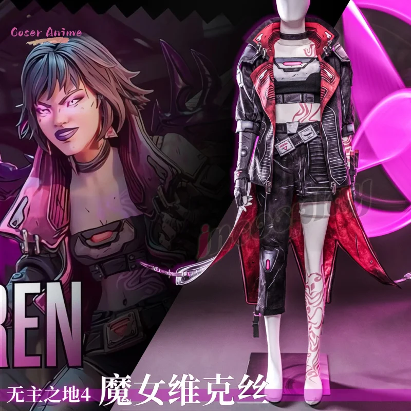 

Бордерленд Викс ‌ Косплей Костюм Униформа Хэллоуин Карнавал Вечеринка Рождество Игры Ролевая Одежда Одежда