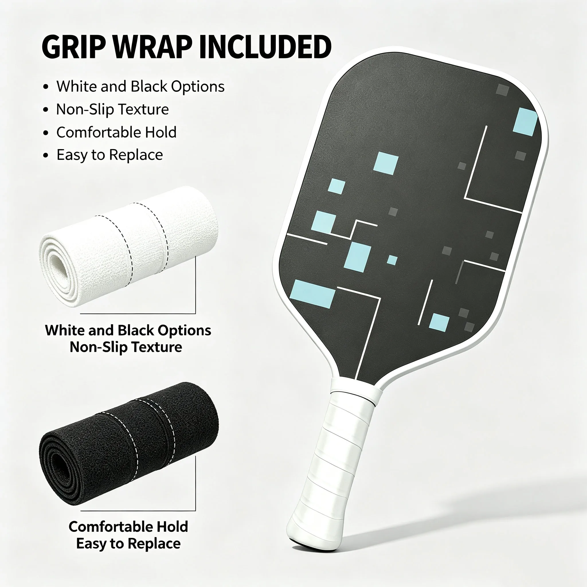Hot-Pressed T700 4th-Gen Carbon Fiber High-Resilience High-Precision Pickleball Paddle for Indoor Outdoor Doubles Play (16mm)