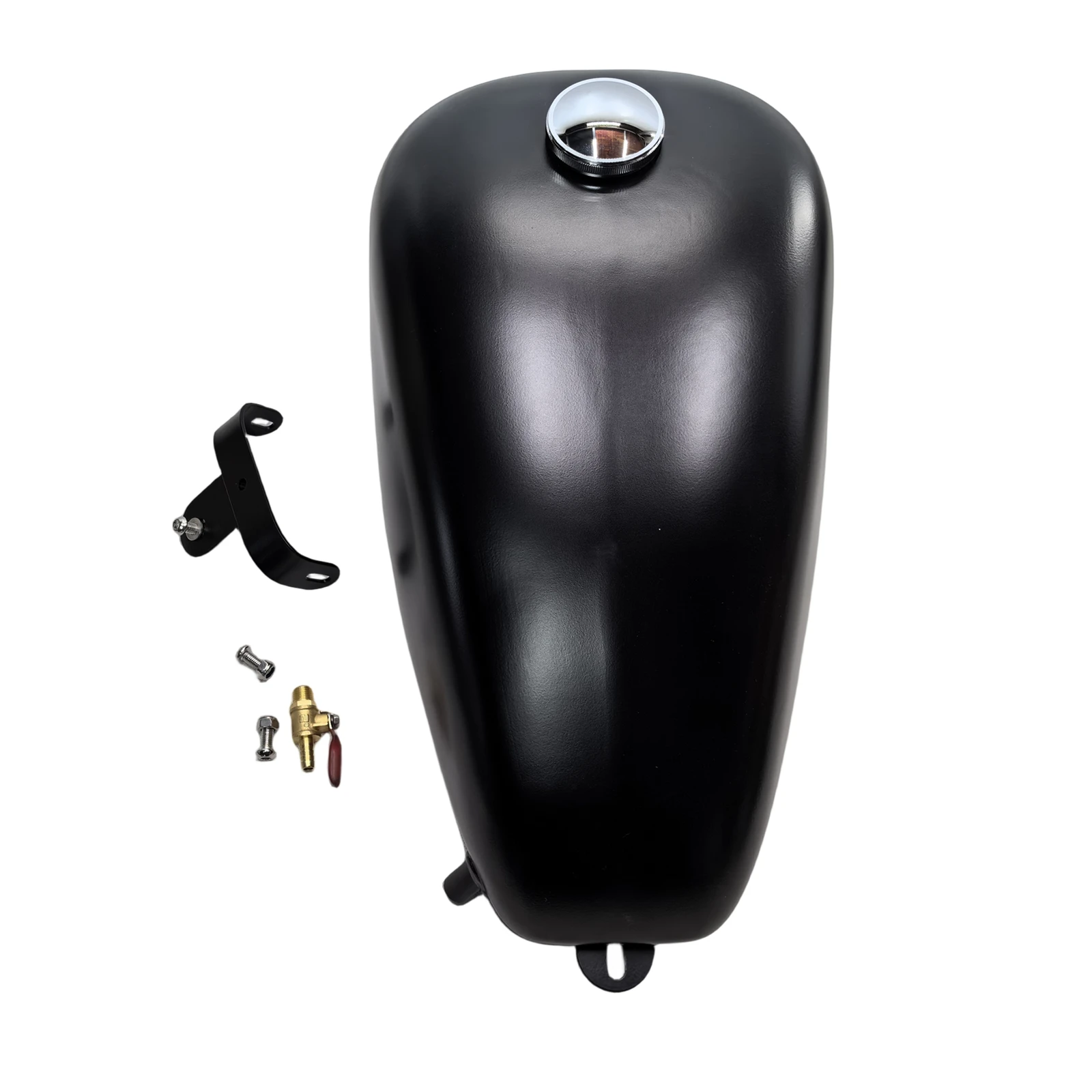 Tanque de combustível preto fosco para motocicleta, protetor de tanque de óleo de 13l para YAMAHA DRAGSTAR 400 650 1996-2009 2008 2007 2006 2005
