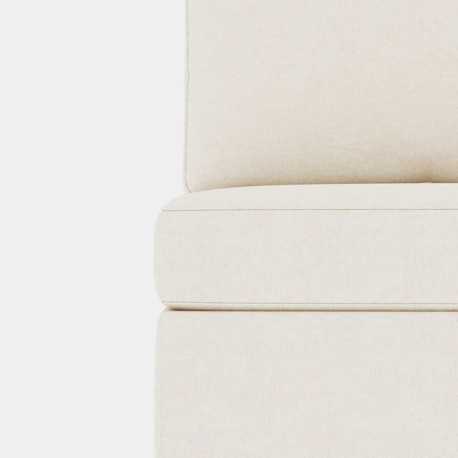 Sedile senza braccioli per divano componibile modulare Divano convertibile con divano letto portaoggetti Set divano componibile in tessuto flessibile modulare C