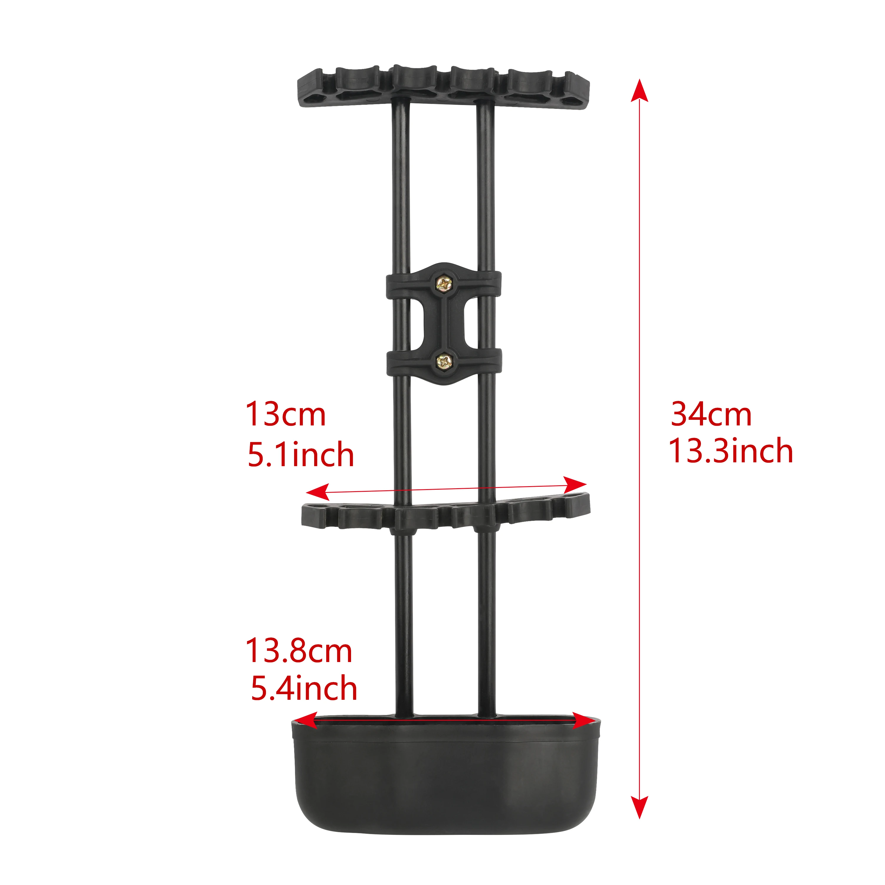 1pc Archery Arrow Quiver 5-Arrow Deadlock Lite PP High Strength Plastic Arrow Quiver Shooting Hunting Accessories