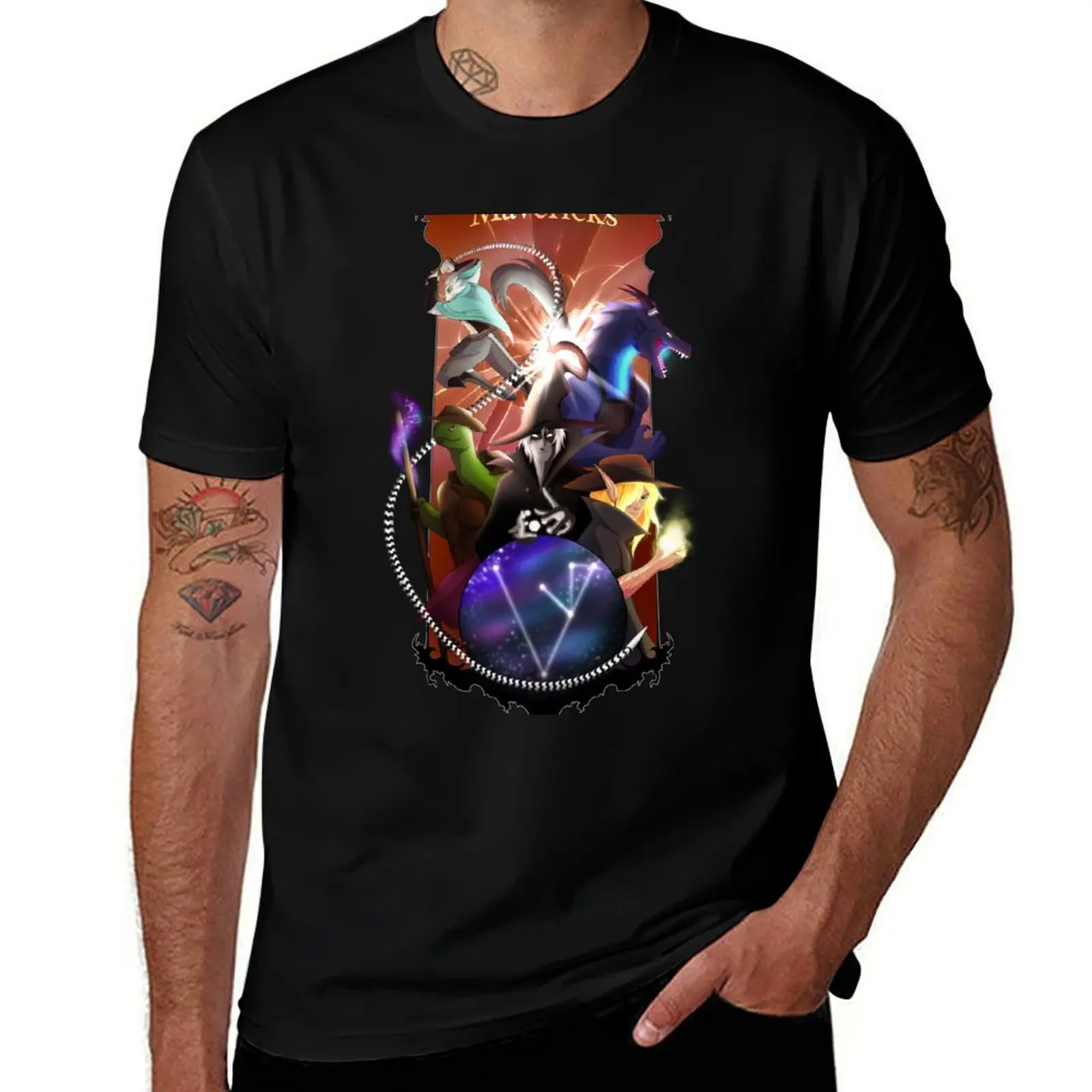 

DnD Mavericks Poster T-Shirt UV Sun Protection Tee Shirt