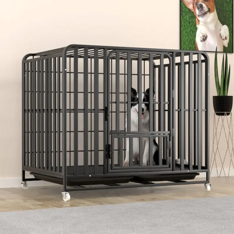 

Dog Cage Large Dog Medium Dog Thick Indoor Dog Cage With Toilet Dog House Villa Indoor Golden Fur Edge Shepherd Labrador Home