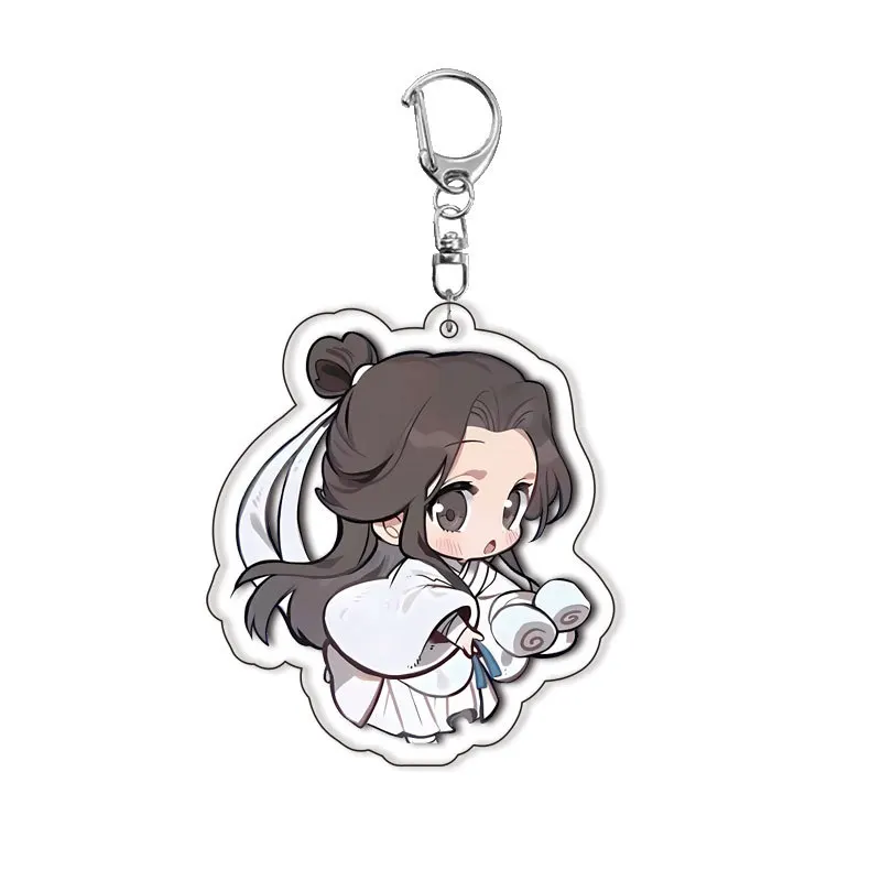 أنيمي الساخن شخصية شيه ليان هوا تشنغ سلسلة مفاتيح مصنوعة من الأكريليك الكرتون Q نسخة الكلاسيكية الإبداعية حلقة رئيسية اكسسوارات الطلاب سحر