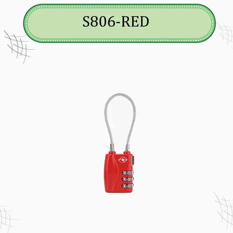 ل S806 قفل مجمع بسيط تصميم مدمج بدون مفتاح صغير ولكن قوي مناسب لسيناريوهات متعددة