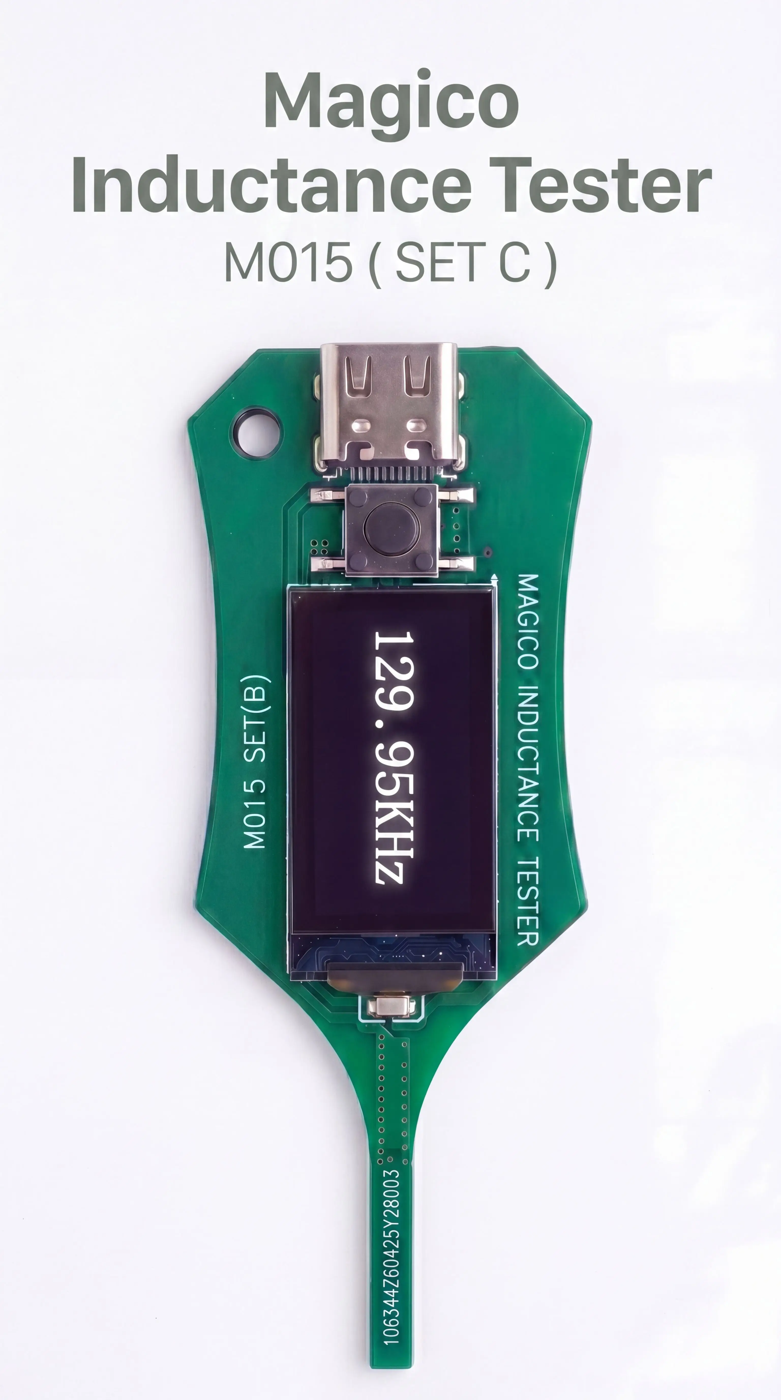 Magico Elektromagnetischer Frequenzanalysator USB Typ-C 5V Betriebener Induktivitätstester für Berührungslose Prüfung von Induktoren – Detail 1