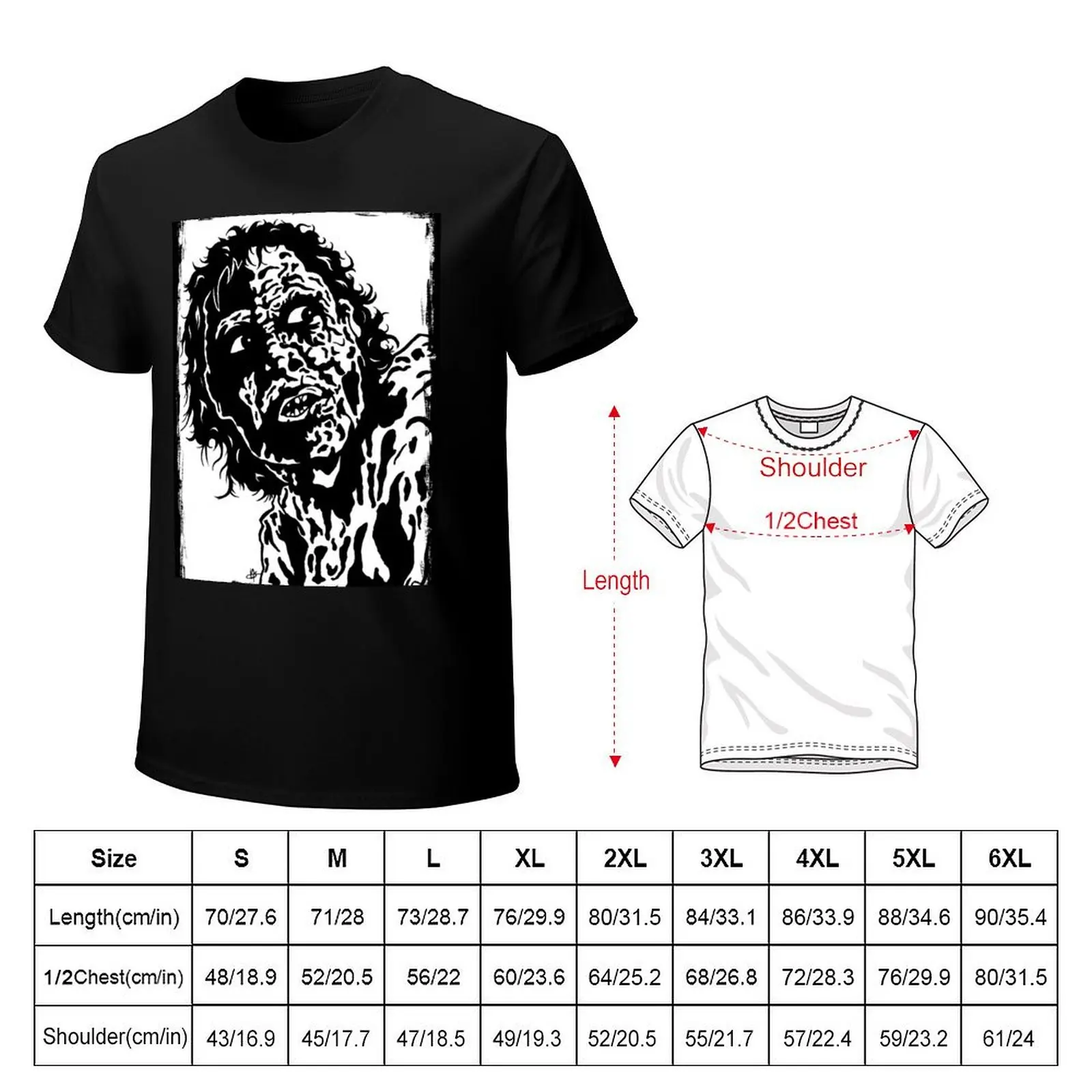 Insect Man T-Shirt Plus Size Comfort Fit Tee