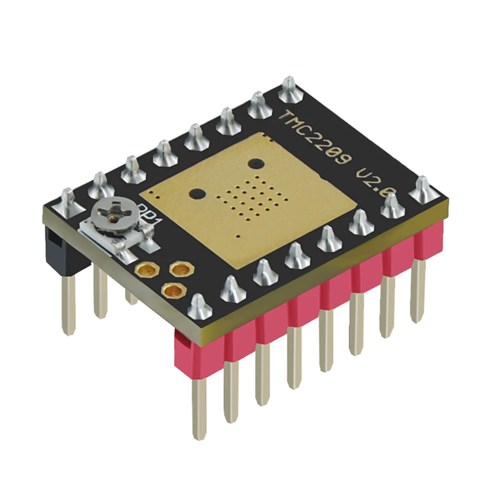 

TMC2209 V2.0 Stepper Motor Driver UART 2.5A UART Ultra Silent Stepsticks Support Step/Dir and Uart Mode 3D Printer Accessories
