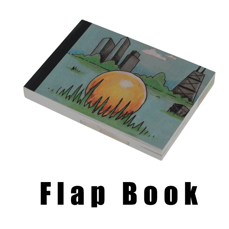 الاتجاهات الإبداعية DIY اقتراح هدية الحيل الوجه رفرف كتاب يمكن إخفاء خاتم الزواج الكرتون Flipist FlipBook الخدع السحرية الدعائم #1