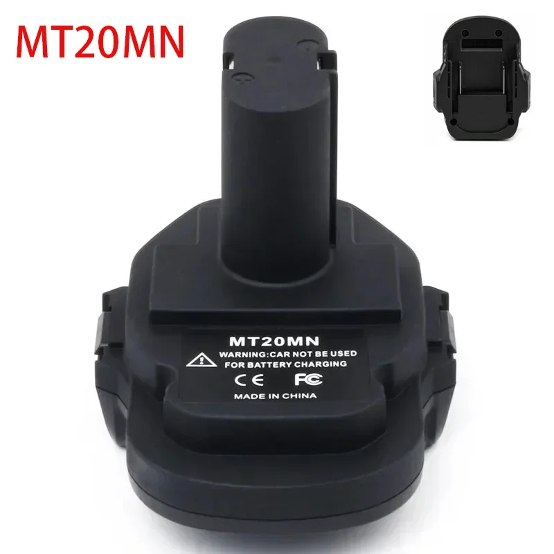 

MT20MN Adapter for Makita 18V Lithium Battery Bl1860B/Bl1860/Bl1850B/Bl1850/Bl1840/Bl183 To Ni-Mh Ni-Cd Li-Ion Battery Converter