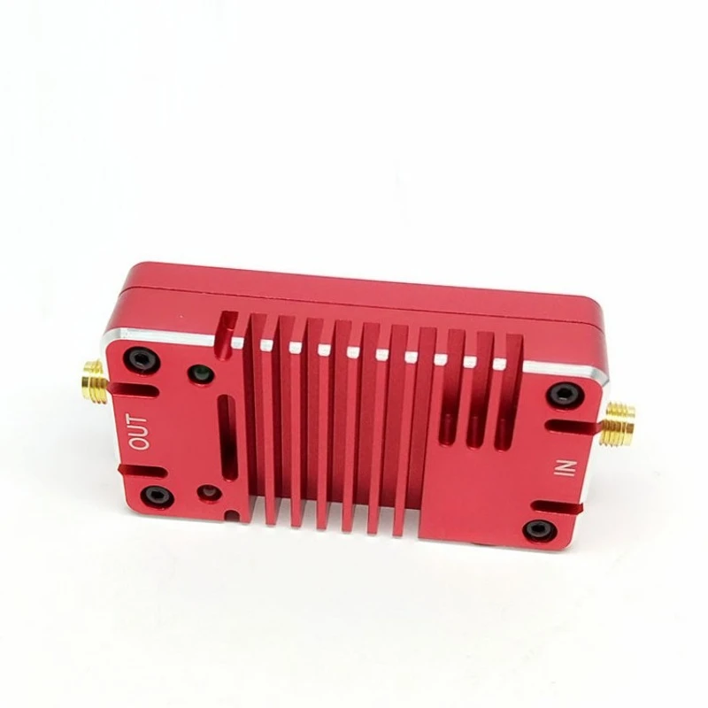 2.4g remote control extension power amplifier alloy shell can increase the distance by 3-8 kilometers