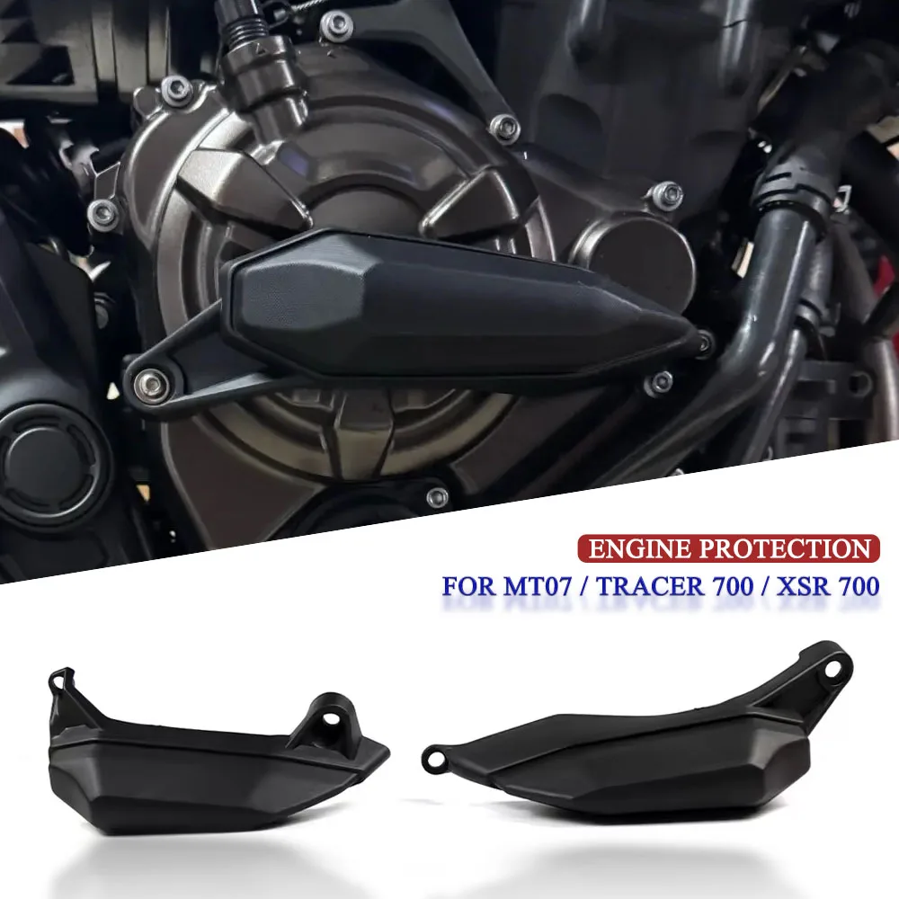 

For Yamaha MT-07 2024 2023 MT07 2014-2017 XSR700 Tracer 700 Motorcycle Engine Pulse Timing Cover Guard Crash Slider Protector