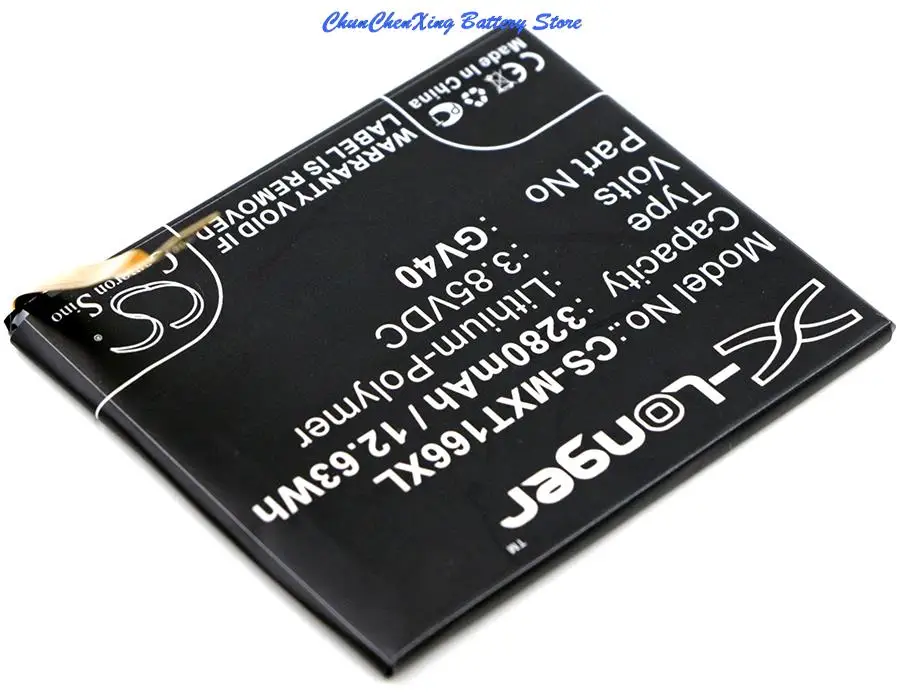 

CS-MXT166XL Аккумулятор 3280 мАч GV40, SNN5968A для Motorola Moto Z Droid Force, Moto Z Force, Moto Z Force Droid, XT1650-02