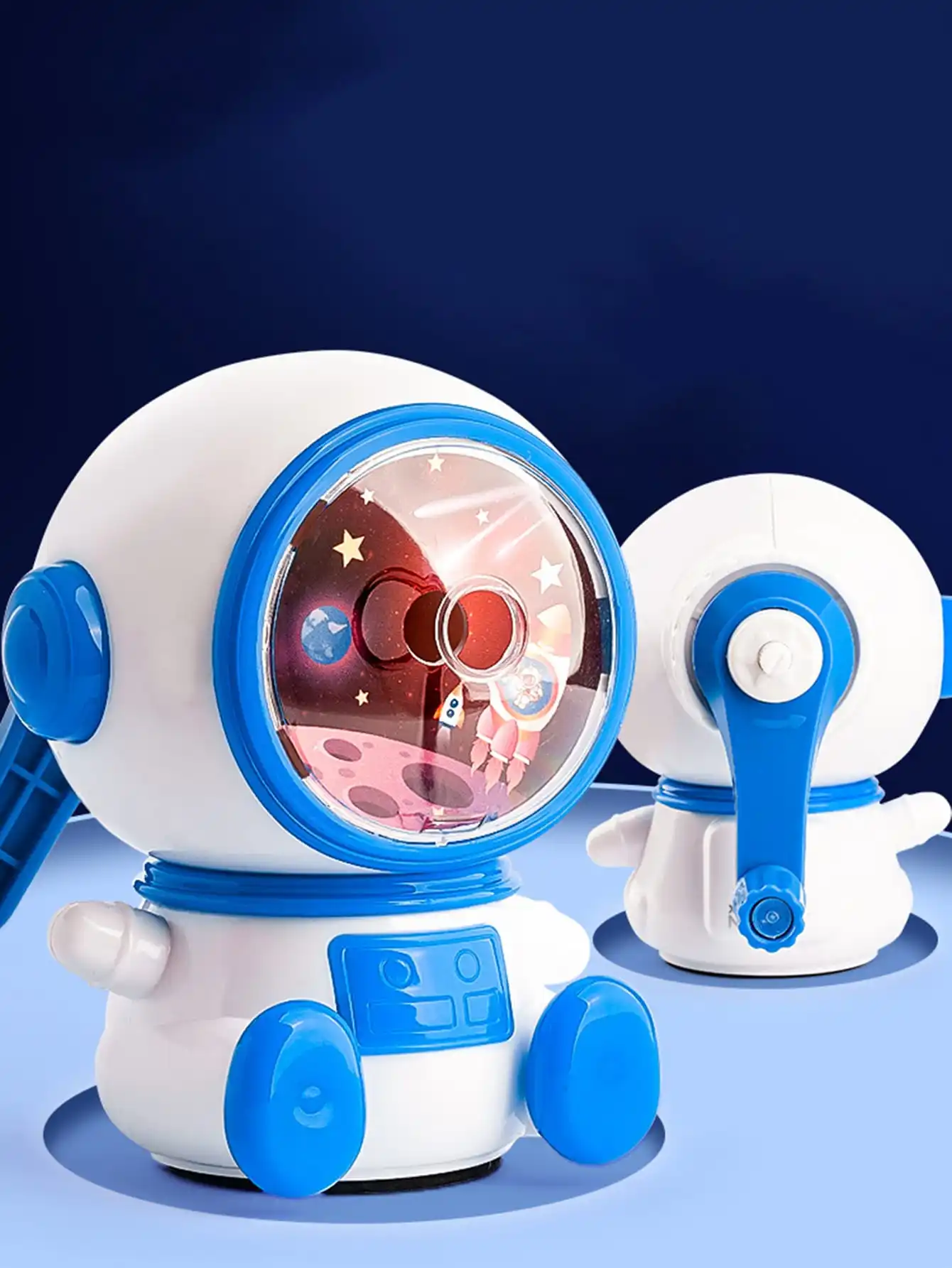 Bview Art Pencil Sharpener Manual Pencil Sharpener Astronaut Shape Pencil Cutter for Classroom/Office/Home/Kids Gift