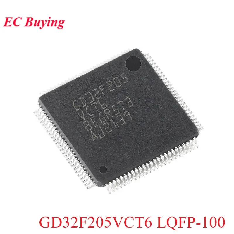 GD32F205VCT6 LQFP-100 GD32F205 32F205VCT6 LQFP100 Cortex-M3 32-bit Microcontroller MCU IC Controller Chip New Original