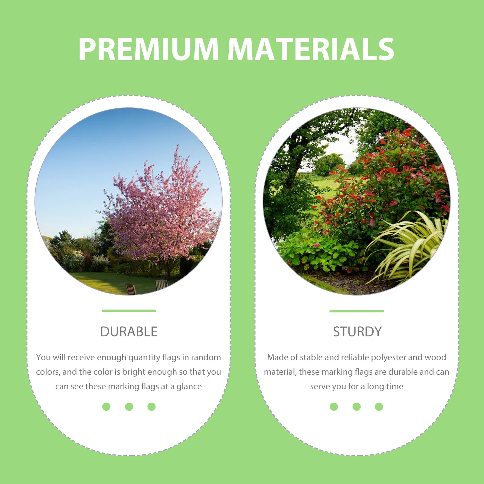 

10pcs Marking Flags Durable Polyester Wood Garden Irrigation Lawn Yard Supplies Triangular Random Colors Plant Identification