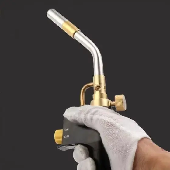 Barbecue Cooking DIY Gas Burner Soldering TooBrass Flame Gun FireSolder Burner TS8000
