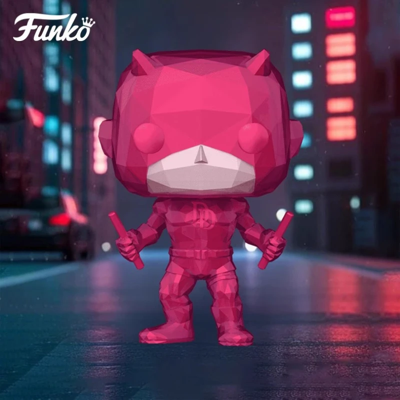 

Genuine Edition FUNKO POP Marvel's Daredevil Anime Action Desktop Decoration Ornament Model Toys Collectible Model