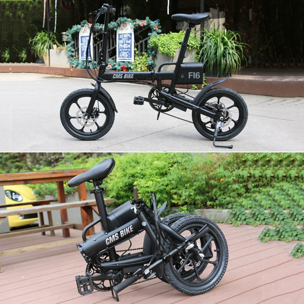 

Motorcycle 16 Inch Wheel 16x1.75 Tire Disc Brake Aluminum Alloy Rim For Electric Scooters E-bike Folding Bicycles Accessories