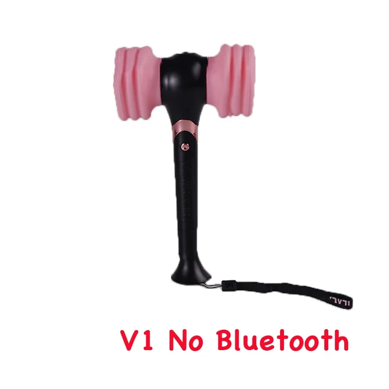 KPOP Ver.2 Lightstick With Bluetooth Glow Hand Light Ver.1 No Bluetooth Concert Hammer Cheer Light Stick Lamp Fans Toys