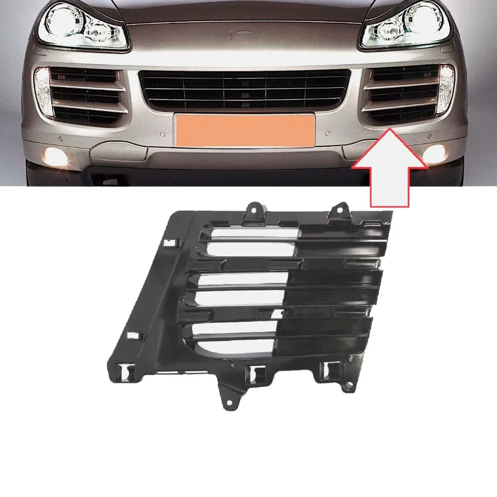 

Front Bumper Air Vent Grille, Compatible with Porsche Cayenne 2007-2010 95550568110 95550568210
