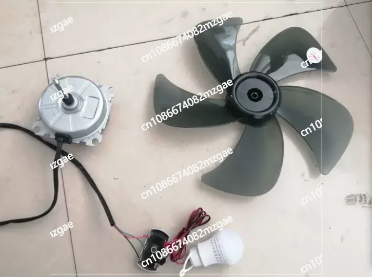 Low-Speed 200W AC Brushless Permanent Magnet Three-Phase Wind Generator with Ballast, Hand Hydraulic 12V-220V