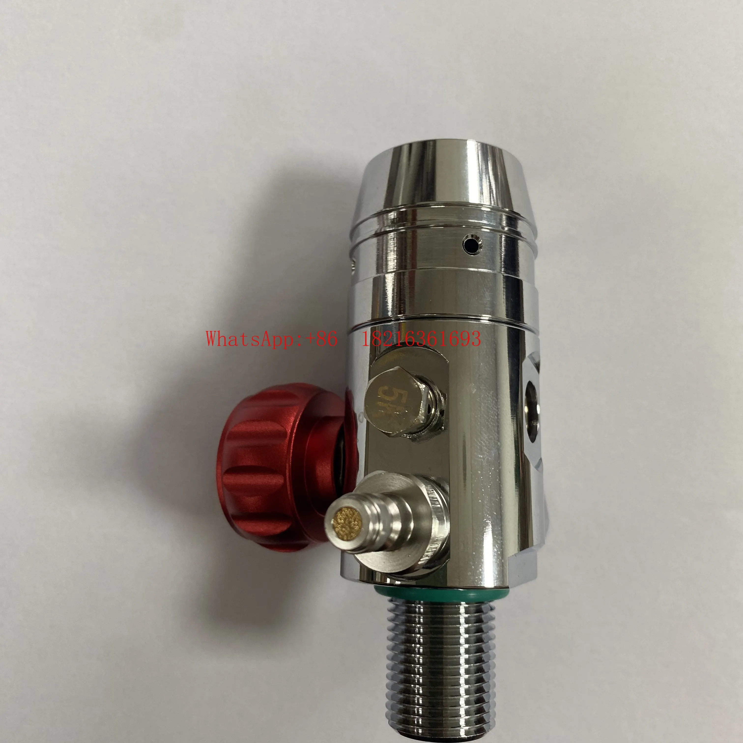 Diving Head 1, Pressure Reducing Valve 1, Cylinder Control Pressure Reducer with Rotary Switch Diving Equipment