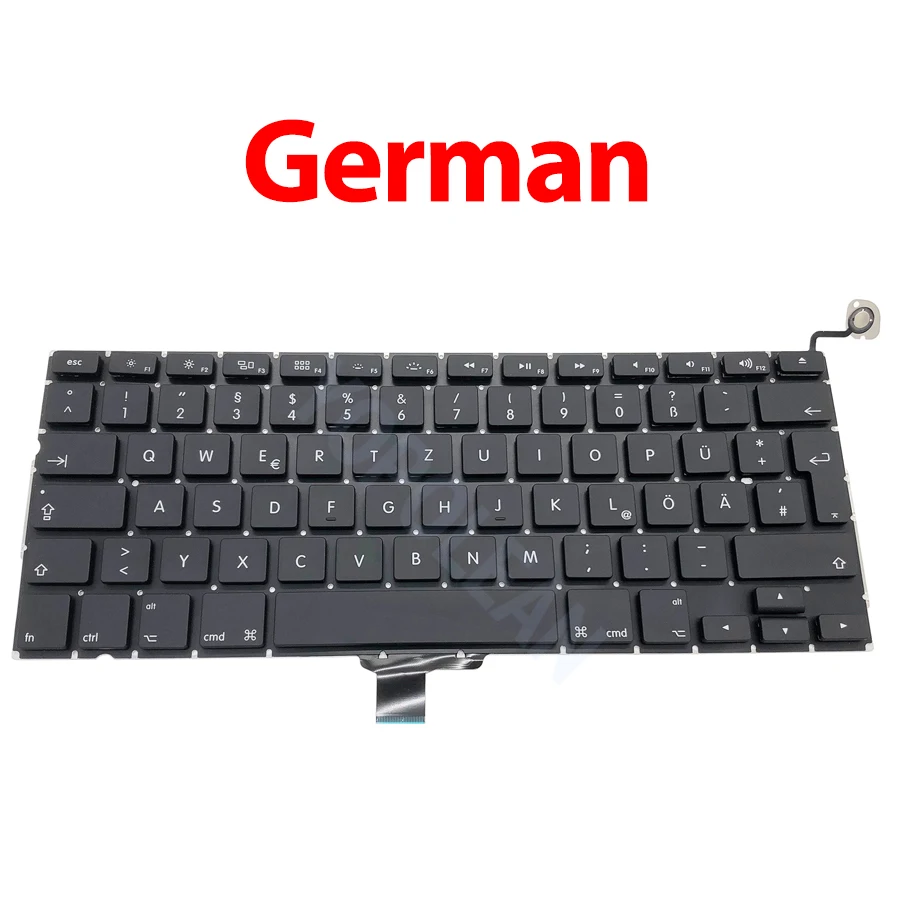 New A1278 Keyboard with screw For MacBook Pro 13'' A1278 US UK