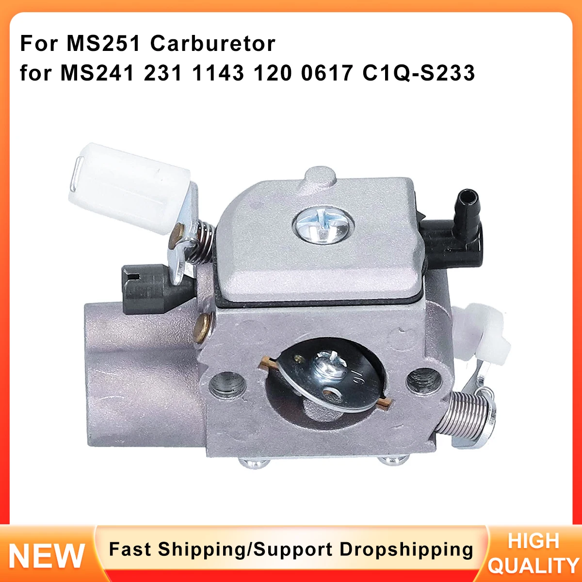 

Replacement Carburetor ZAMA C1Q-S233 for MS231 MS241 MS251 - Replaces 1143 120 0617