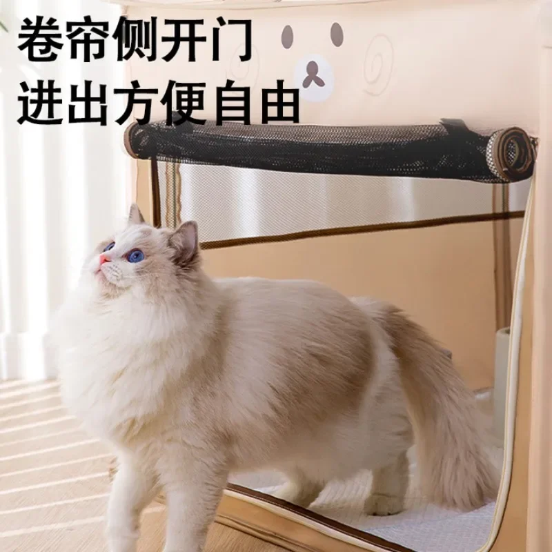 Cat delivery room isolation tent, cat pregnancy waiting for delivery Closed cat litter breeding litter Birth box