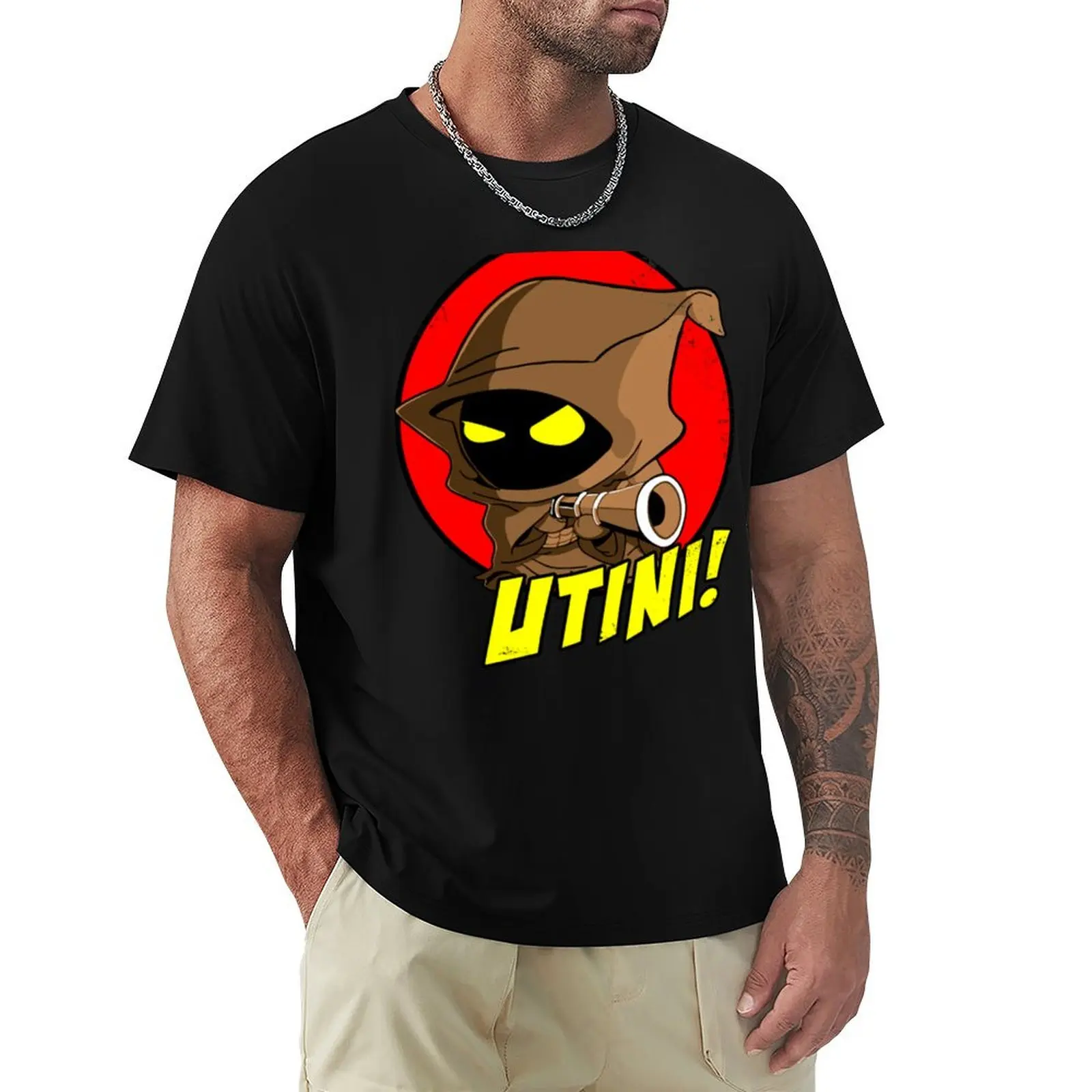 Utini! T-Shirt Soft Touch Basic Cotton T-Shirt