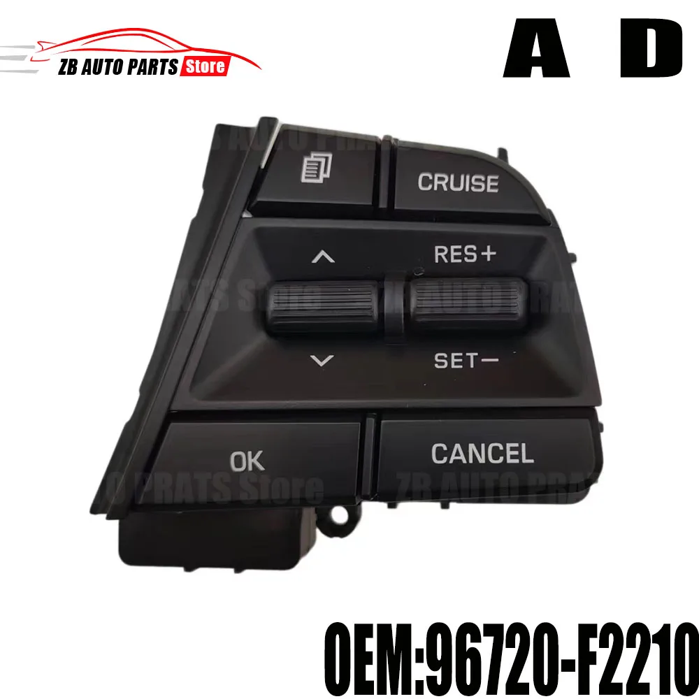 Suitable for HYUNDAI Elantra AD steering wheel cruise control button module cruise buttons 96720 – F2210