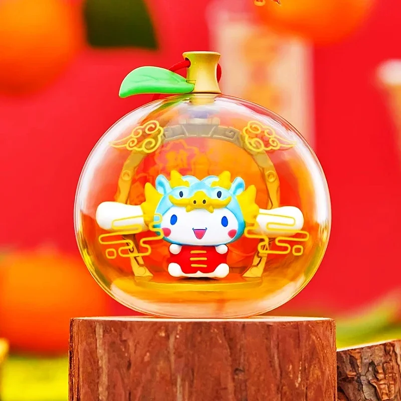 Подлинная подвеска Sanrio Lucky Orange Guardian Series, украшение для нового года, оранжевый кулон, подарок