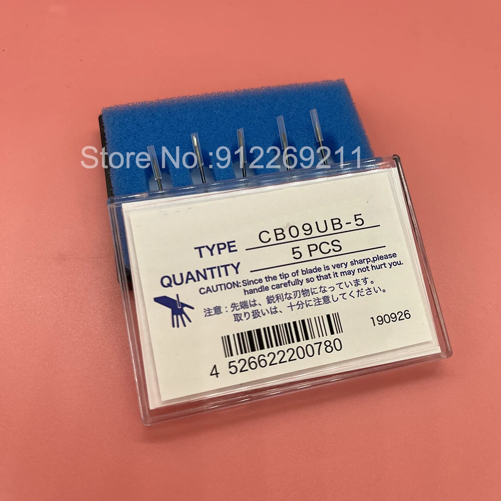 Imagem -02 - Faca Lâmina de Carboneto Cimentado Lâmina para Graphtec Ce5000 Ce6000 Fc8600 Fc9000 09u Ferramenta Titular Faca de Corte Peças Cb09 Cb09ub5