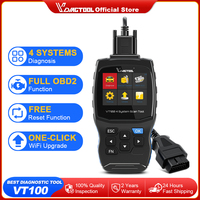 VDIAGTOOL VT100 Car Diagnostic Tool For SRS/ABS/Transmission/Engine OBD2 Scanner SAS EPB Throttle Reset Lifetime Free Update