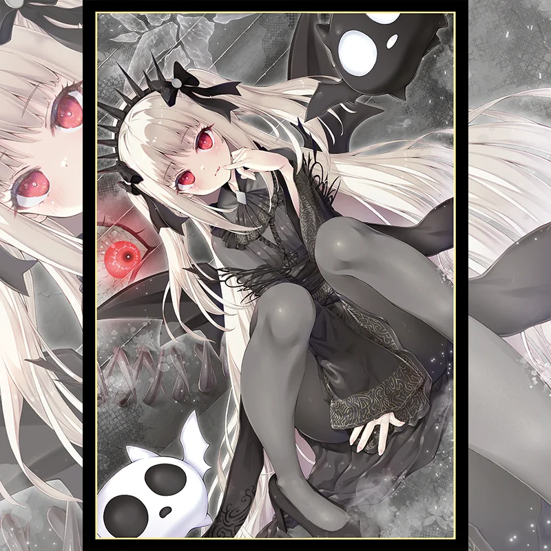 

50 шт./упак. Игра Yu-Gi-Oh! Duel Monsters A Bao A Qu the Lightless Shadow Card Sleeves Аниме Yugioh Чехол для карт в подарок