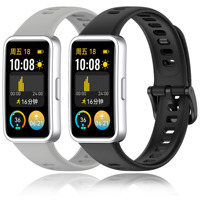 Original Silicone Strap For Huawei Band 9/9NFC Same Color Buckle Breathable Correa Watchband For Huawei Band 8/8NFC Accessories