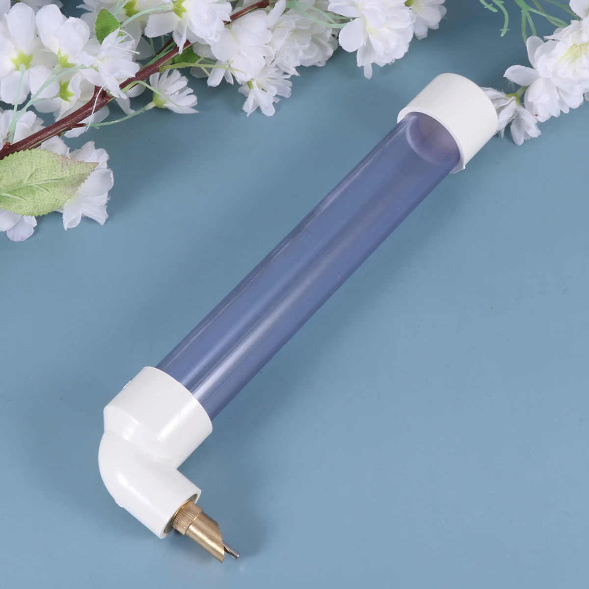 

Plastic Bird Water Fountain Large Capacity Hitting Pin Style Parrot Pet Dispenser Easy Clean Hygiene Automatic Feeder