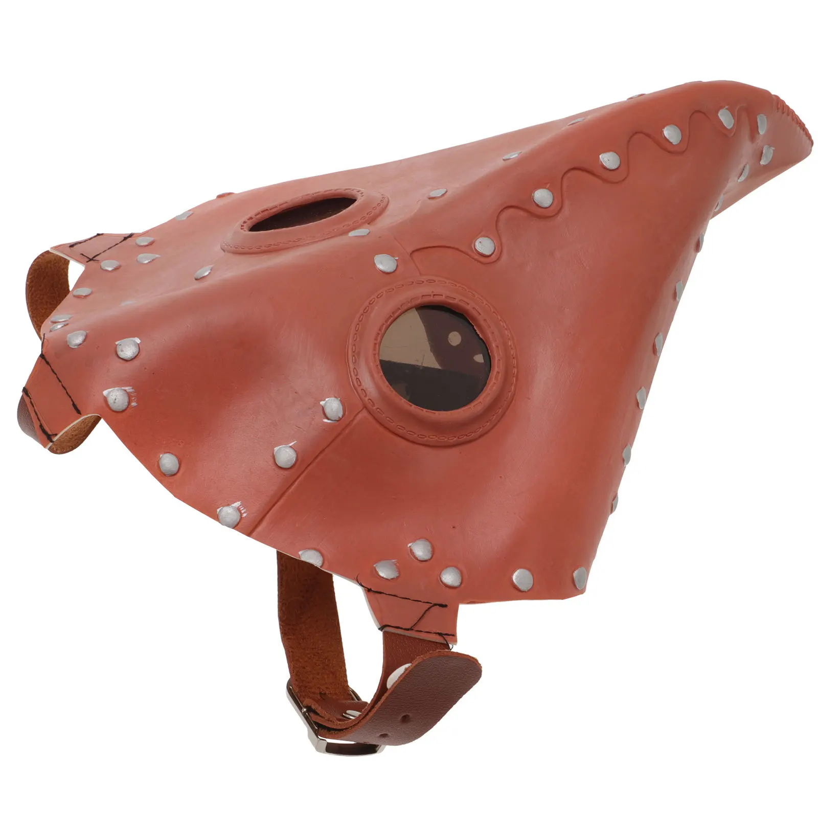 

1Pcs Bird Beak Mask Red Long Nose Plague Mask for Halloween Steampunk Costume Party Gothic Crow Masquerade Mardi Gras Cosplay