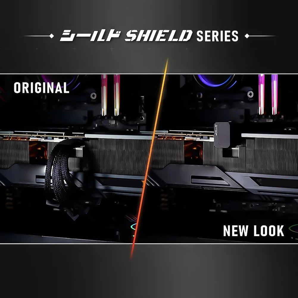 16 دبوس GPU موصل الطاقة Pcie 5.0 محول الطاقة 12 فولت HPWR محول ل 12 + 4pin RTX 3090Ti 4070Ti 4080 4090 #4