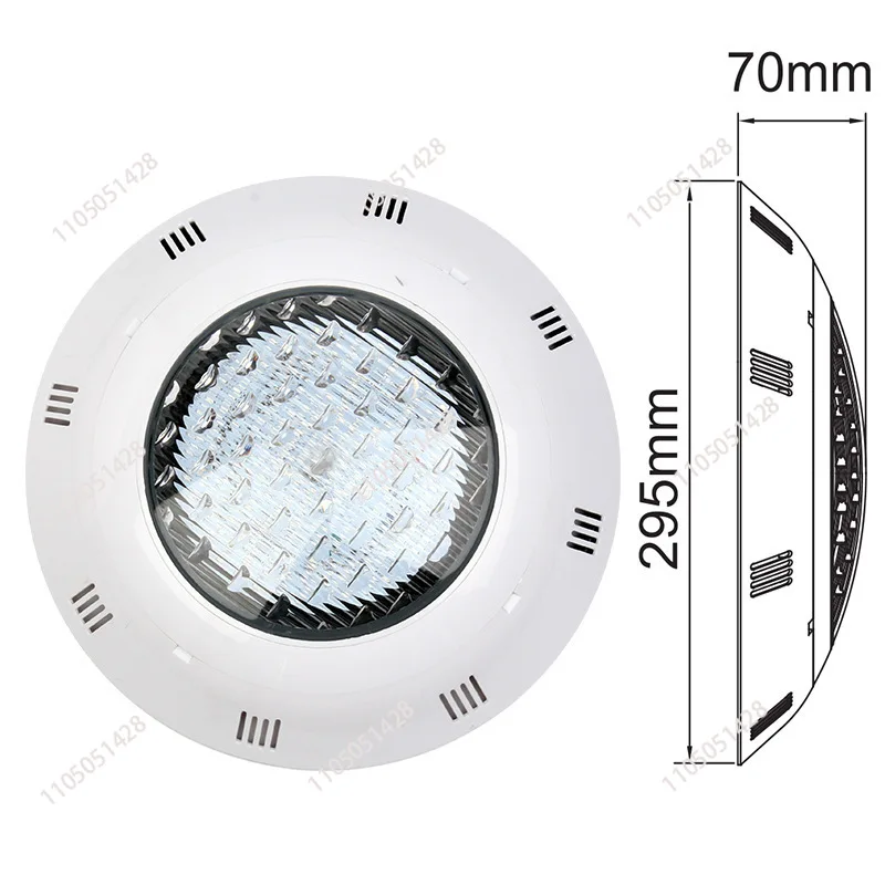 

Huaxun swimming pool underwater light underwater light LED wall pool decorative water feature light 12V voltage